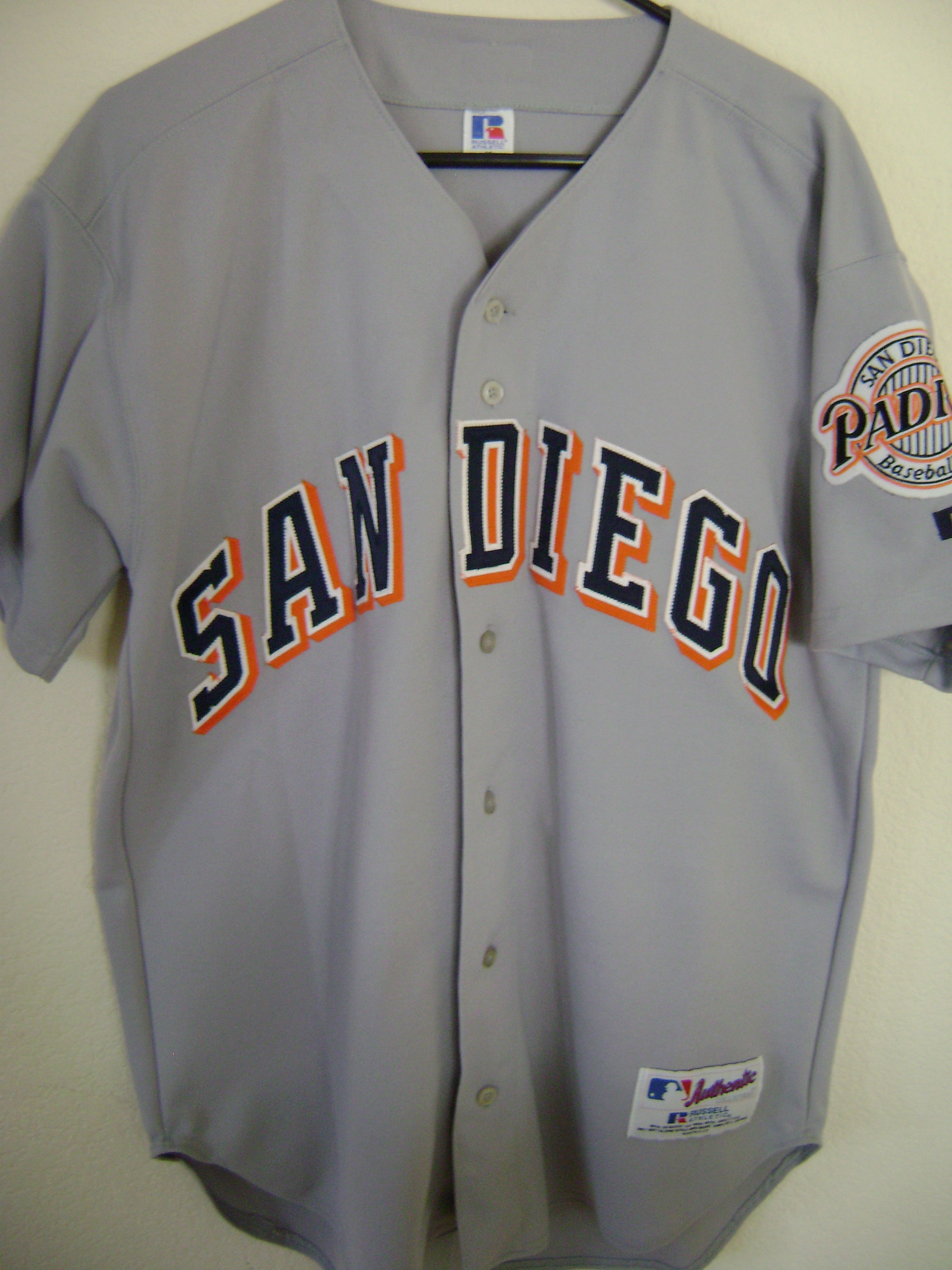 1991-2003 Padres Away Jersey | .400 in '94